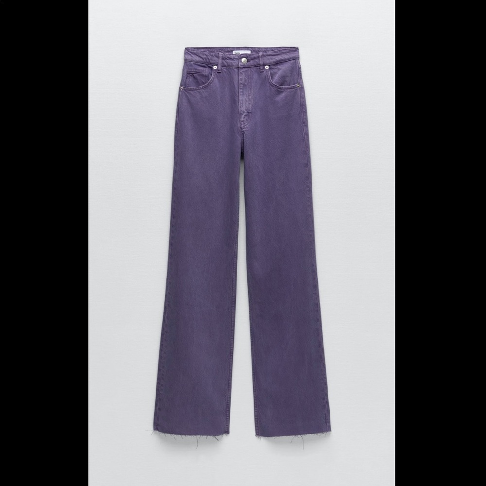 Zara Purple Jeans